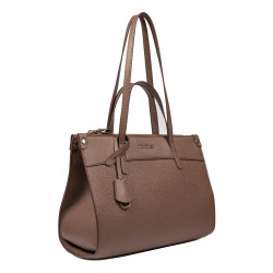 Borsa da donna a tracolla 047g cioccolato marrone