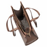 Borsa da donna a tracolla 047g cioccolato marrone
