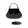 Borsa donna a mano 042g 01 bufo nero+biz nero