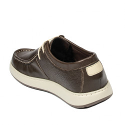 Scarpe casual uomo 992 verde kaki combinato