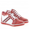 Scarponcini bambini 3213 rosso+bianco