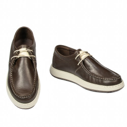 Scarpe casual uomo 992 verde kaki combinato