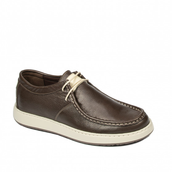 Scarpe casual uomo 992 verde kaki combinato