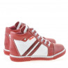 Scarponcini bambini 3213 rosso+bianco