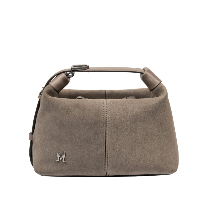 Borsa da donna a mano 037g 01 suede sandstone