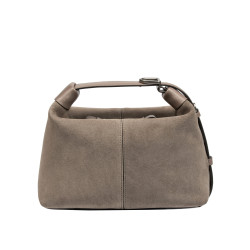 Borsa da donna a mano 037g 01 suede sandstone