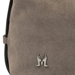 Borsa da donna a mano 037g 01 suede sandstone