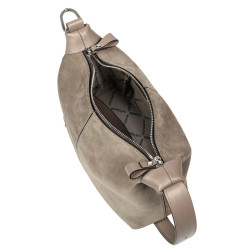 Borsa da donna a mano 037g 01 suede sandstone