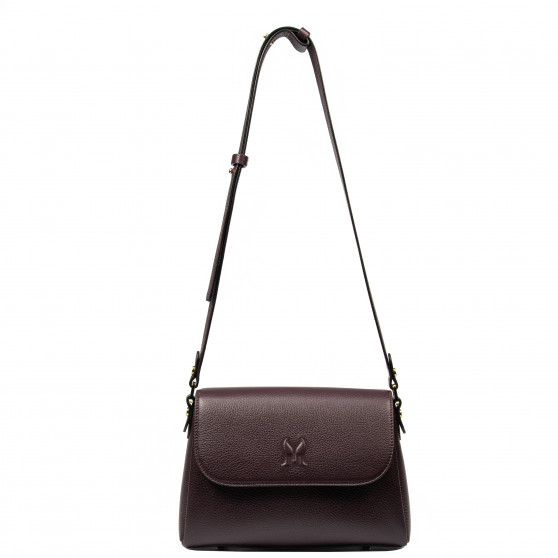 Borsa da donna a tracolla 040g black cherry