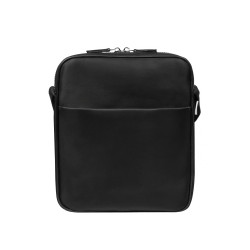Borsa a tracolla da uomo 304g 01 tessuto nero+nappa nero