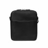 Borsa a tracolla da uomo 304g 01 tessuto nero+nappa nero