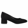 Scarpe eleganti donna 1331 nero velluto