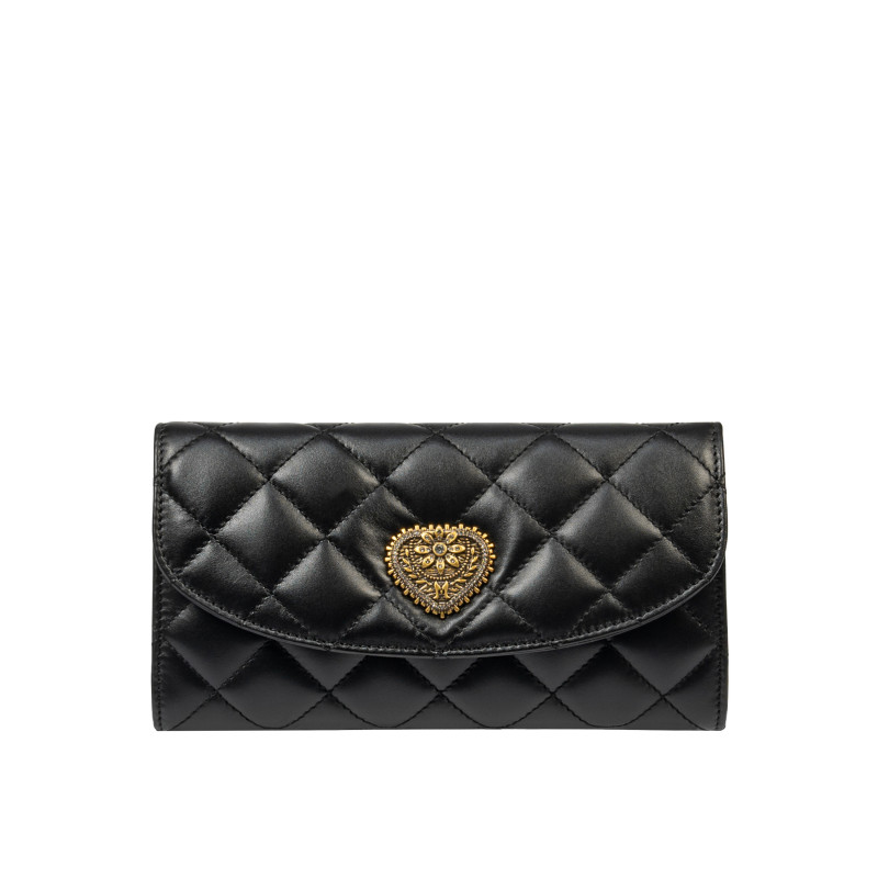 Borsa donna a tracolla 048g nappa nera