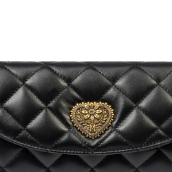 Borsa donna a tracolla 048g nappa nera