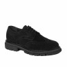Scarpe casual uomo 989 nero velluto 01