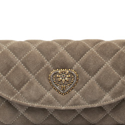 Borsa donna a tracolla 048g suede sandstone