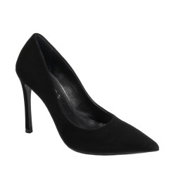Scarpe eleganti donna 1302 nero velluto