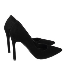 Scarpe eleganti donna 1302 nero velluto