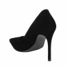 Scarpe eleganti donna 1302 nero velluto