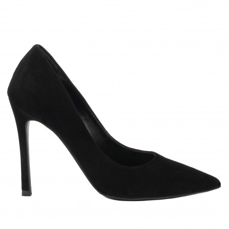 Scarpe eleganti donna 1302 nero velluto