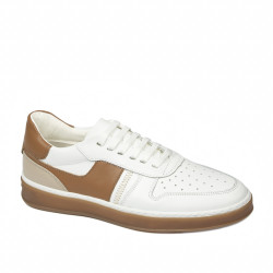 Scarpe casual/sport uomo 983 bianco combinato