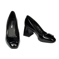 Scarpe eleganti donna 1324 vernice nera