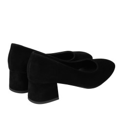 Scarpe eleganti donna 1331 nero velluto