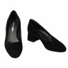 Scarpe eleganti donna 1331 nero velluto
