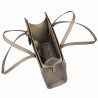 Borsa donna a spalla 047g taupe caviale