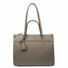Borsa donna a spalla 047g taupe caviale
