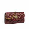 Borsa donna a tracolla 048g bordeaux