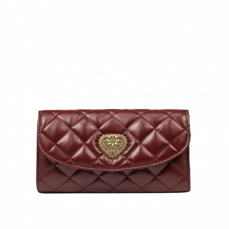 Borsa donna a tracolla 048g bordeaux