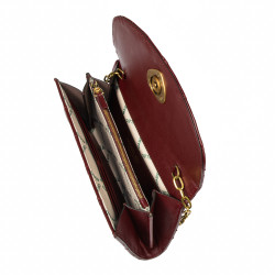 Borsa donna a tracolla 048g bordeaux