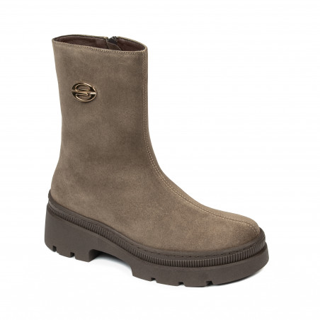Stivaletti donna 3408 bufo sabbia