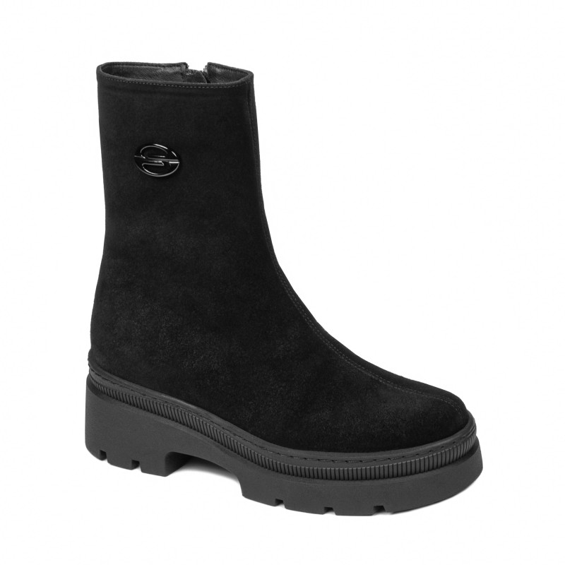 Stivaletti donna 3408 bufalo nero