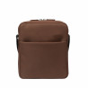 Borsa a tracolla da uomo 304g 01 cognac brown