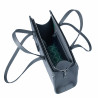 Borsa donna a tracolla 047g 01 petrolio caviale