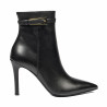Stivaletti con tacco donna 1409 nero