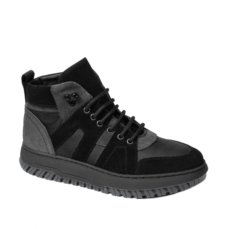Stivaletti adolescenti 4012 bufo nero+grigio