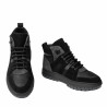 Stivaletti adolescenti 4012 bufo nero+grigio