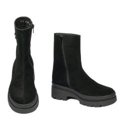 Stivaletti donna 3408 bufalo nero