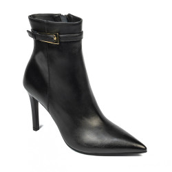 Stivaletti con tacco donna 1409 nero