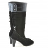 Stivali donna 1121-1 nero+nero antilope