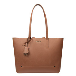Borsa da donna a tracolla 034g saffiano caramello