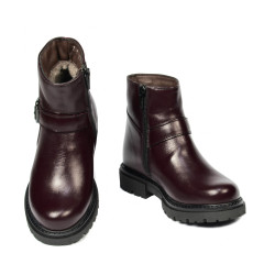 Stivaletti bambini 3033 bordeaux