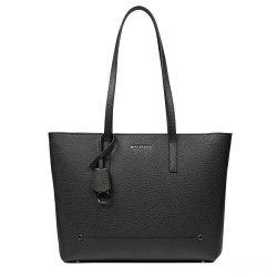 Borsa donna a tracolla 034g 01 nero caviale