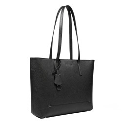 Borsa donna a tracolla 034g 01 nero caviale