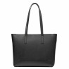 Borsa donna a tracolla 034g 01 nero caviale
