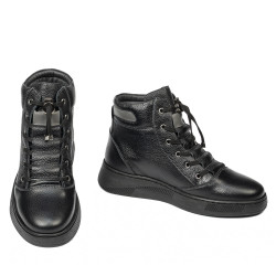 Stivali adolescenti 4013 nero combinato