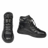 Stivali adolescenti 4013 nero combinato